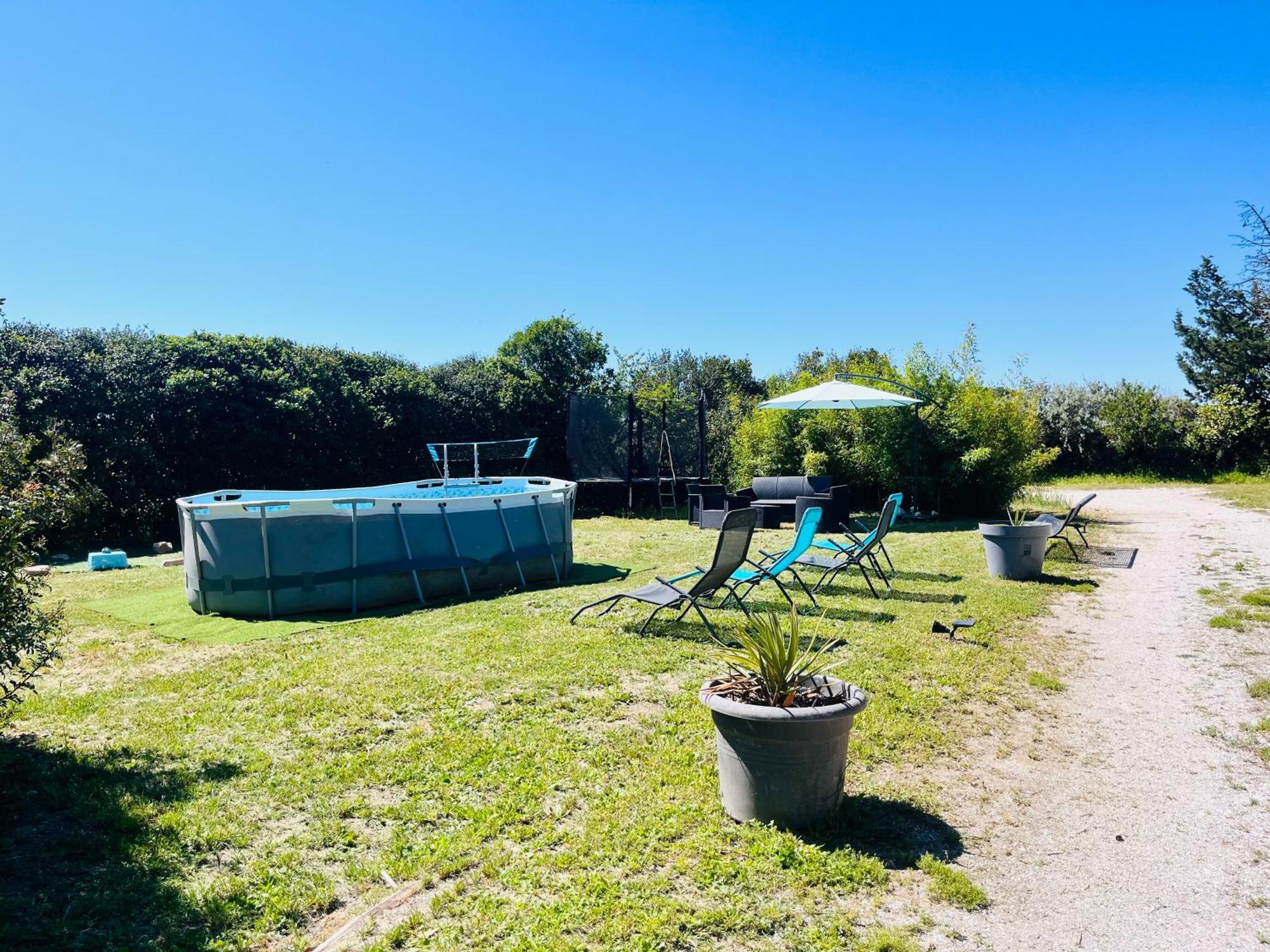 Location T3 Jardin Avec Piscine Villa Mèze Dış mekan fotoğraf