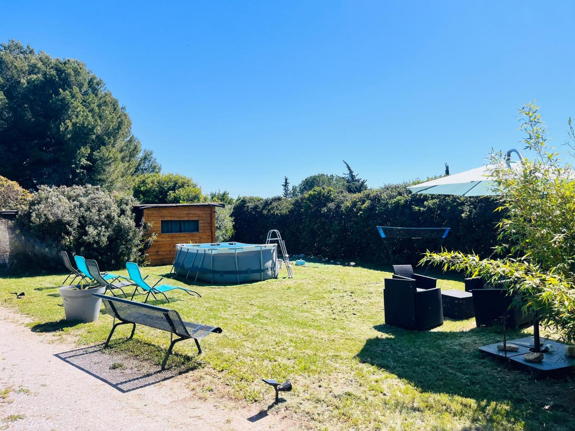 Location T3 Jardin Avec Piscine Villa Mèze Dış mekan fotoğraf
